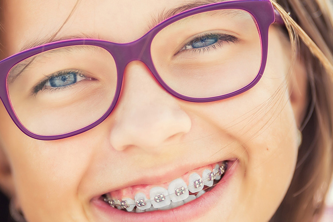 Smiling young teenage girl