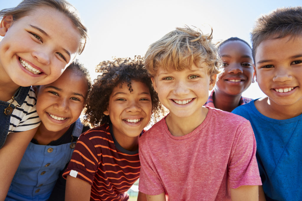 Group of young friends