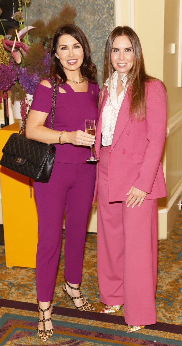 Trish Keane and Niamh Tarr - Pic by Kieran Harnett, ISPCC Brown Thomas Lunch